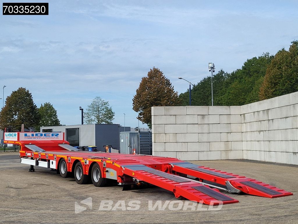 Lider Yar? römork 3 Achsen New 1xSteering 1x Liftaxle Ramps