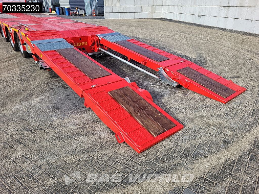 Lider Yar? römork 3 Achsen New 1xSteering 1x Liftaxle Ramps