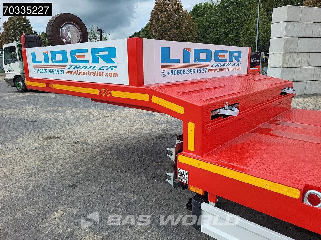 Lider Yar? römork 4 Achsen New 1xSteering 1x Liftaxle Ramps