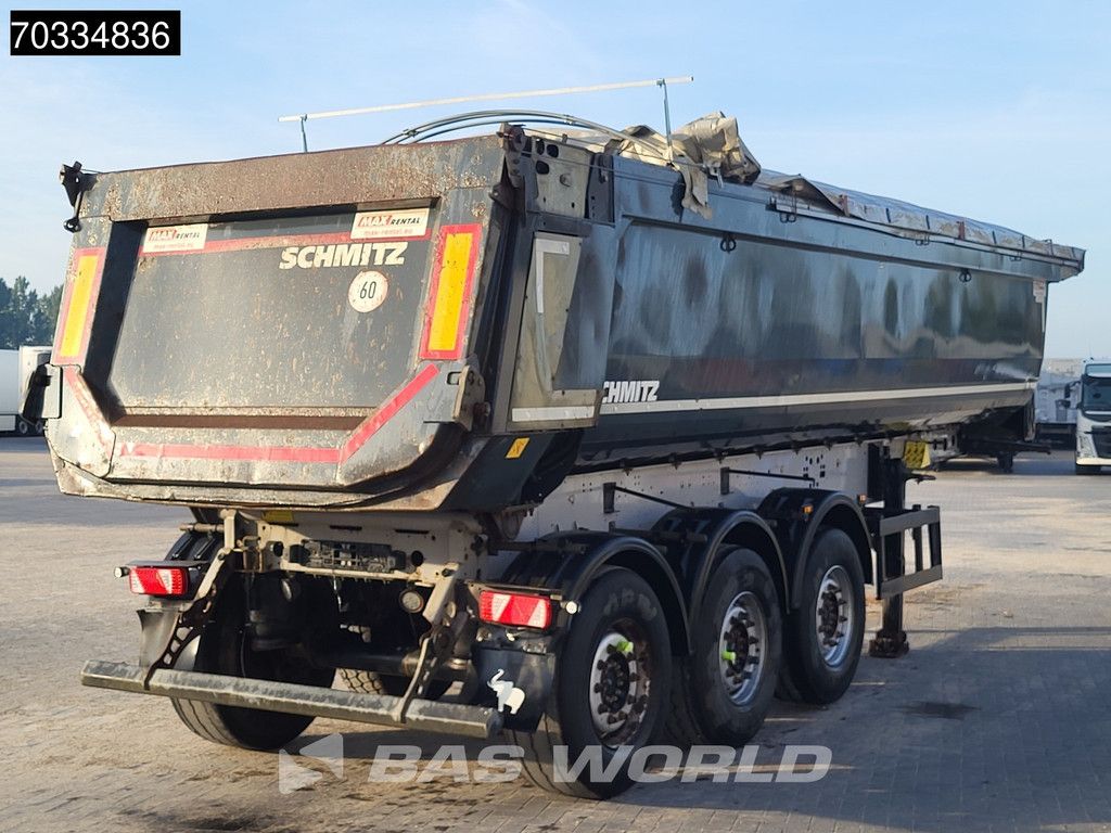 Schmitz SGF*S3 3 assen Lift axle Steel 27m3