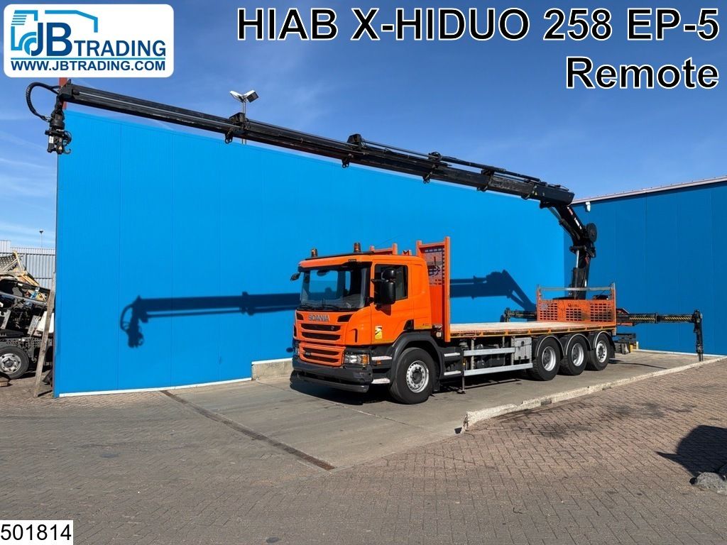 Scania P 450 8x4, EURO 6, Retarder, PTO, Hiab