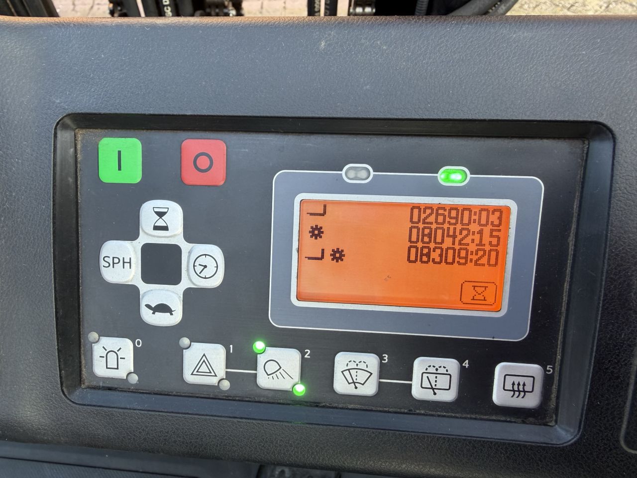 Toyota 8FBMT25 2500kg triplo elektrische heftruck