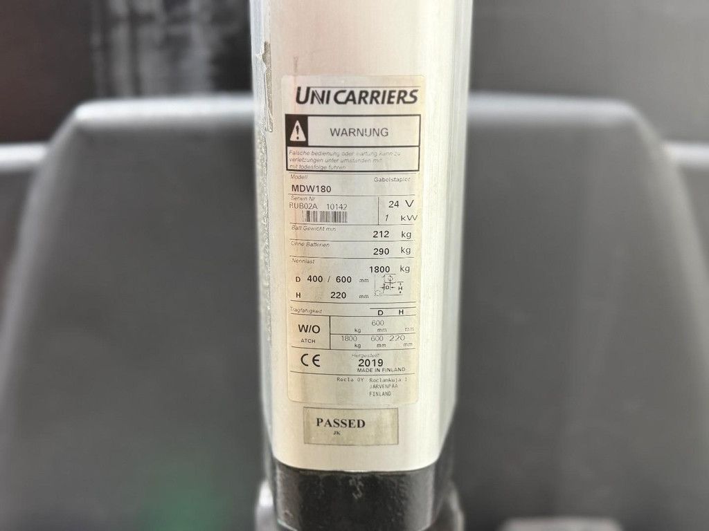 Unicarriers Pallettruck HL1228