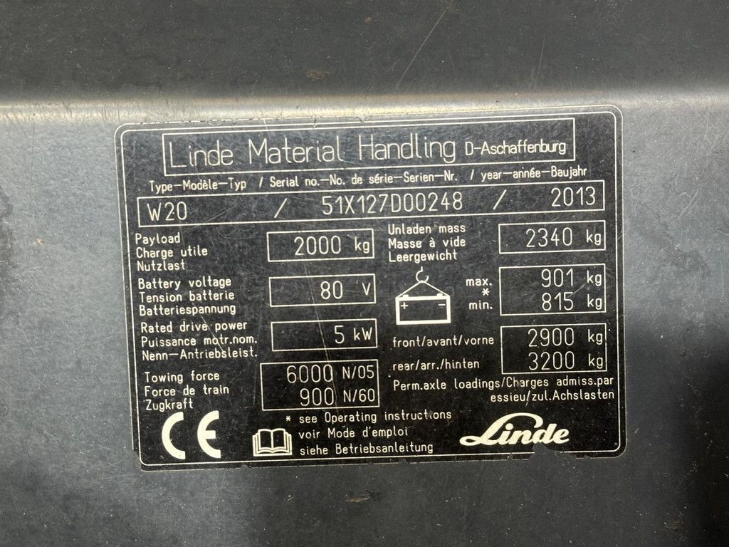 Linde W20 HL1300
