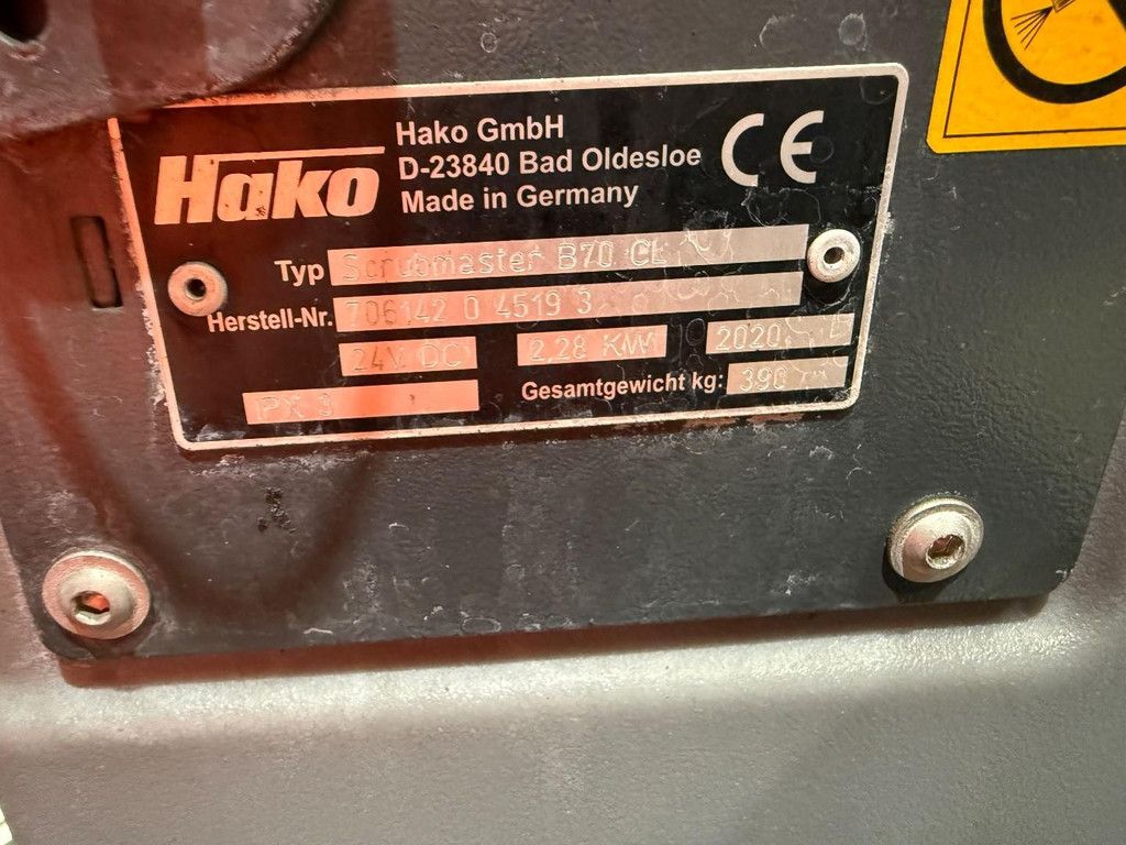Hako Partij Schrobmachines 6 stuks HL1222