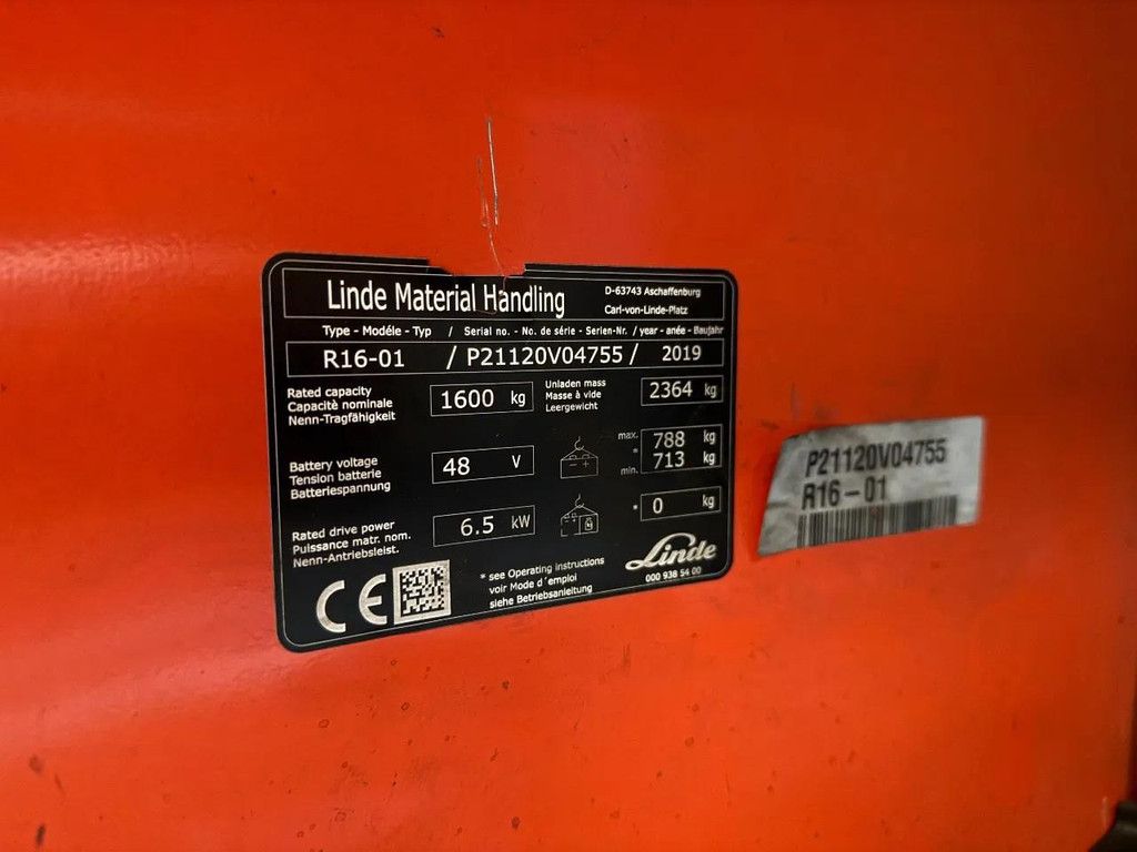 Linde R16 HL1016