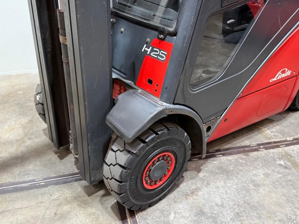 Linde H25 triplex sideshift freelift HL1024