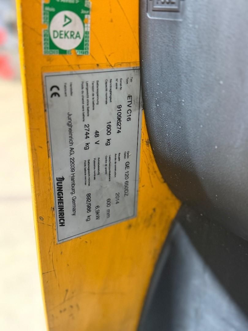 Jungheinrich ETVC16 HL1229