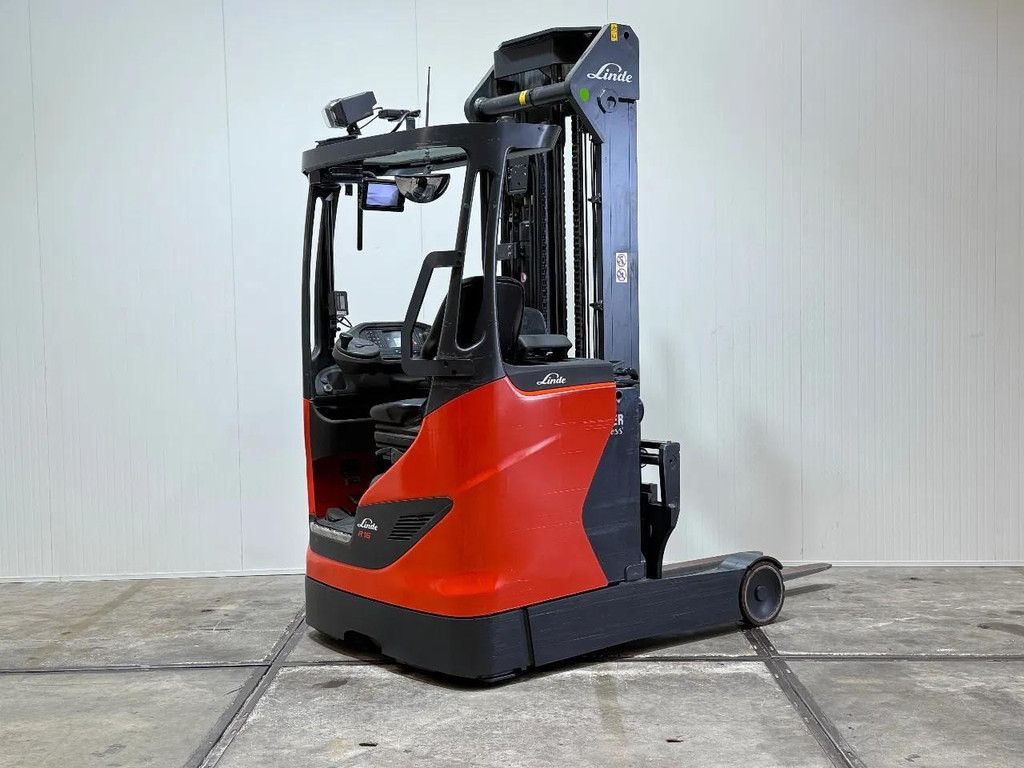 Linde R16 2020 triplex Freelift sideshift camera HL1007