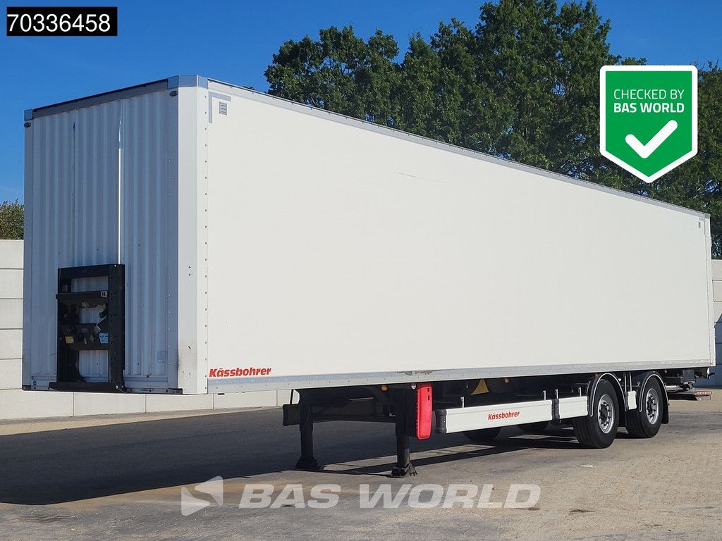 Kässbohrer XJ2 2 Achsen Tailgate Lift + Steering Axle NL Trailer