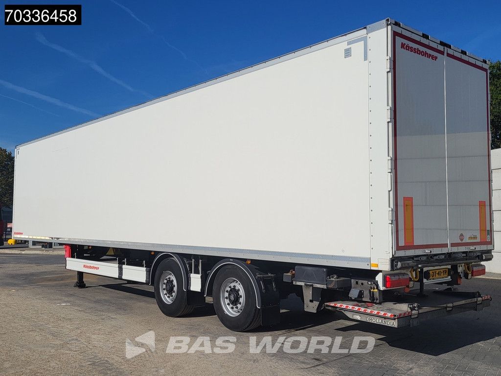 Kässbohrer XJ2 2 Achsen Tailgate Lift + Steering Axle NL Trailer