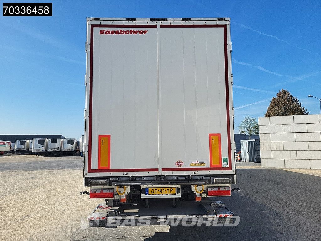 Kässbohrer XJ2 2 Achsen Tailgate Lift + Steering Axle NL Trailer
