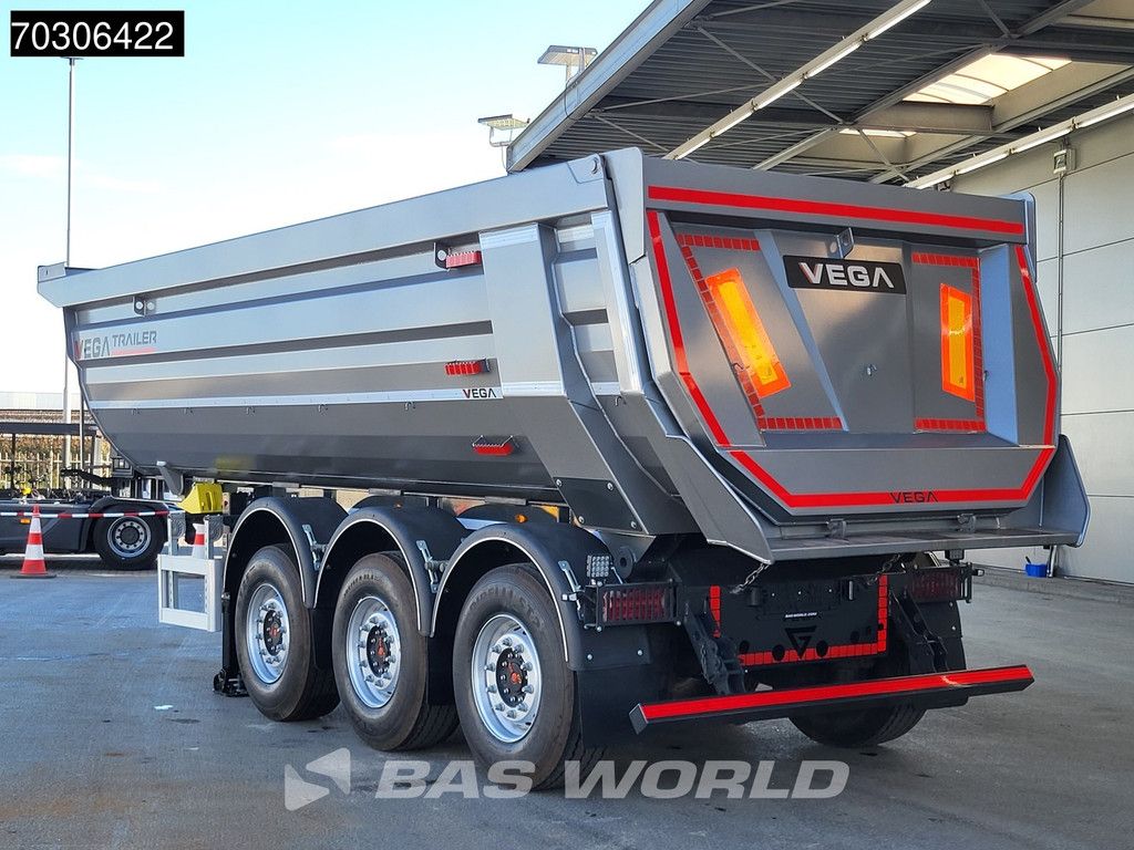 Vega Yan romönk 3 Achsen NEW SAF Lift Axle 24m3