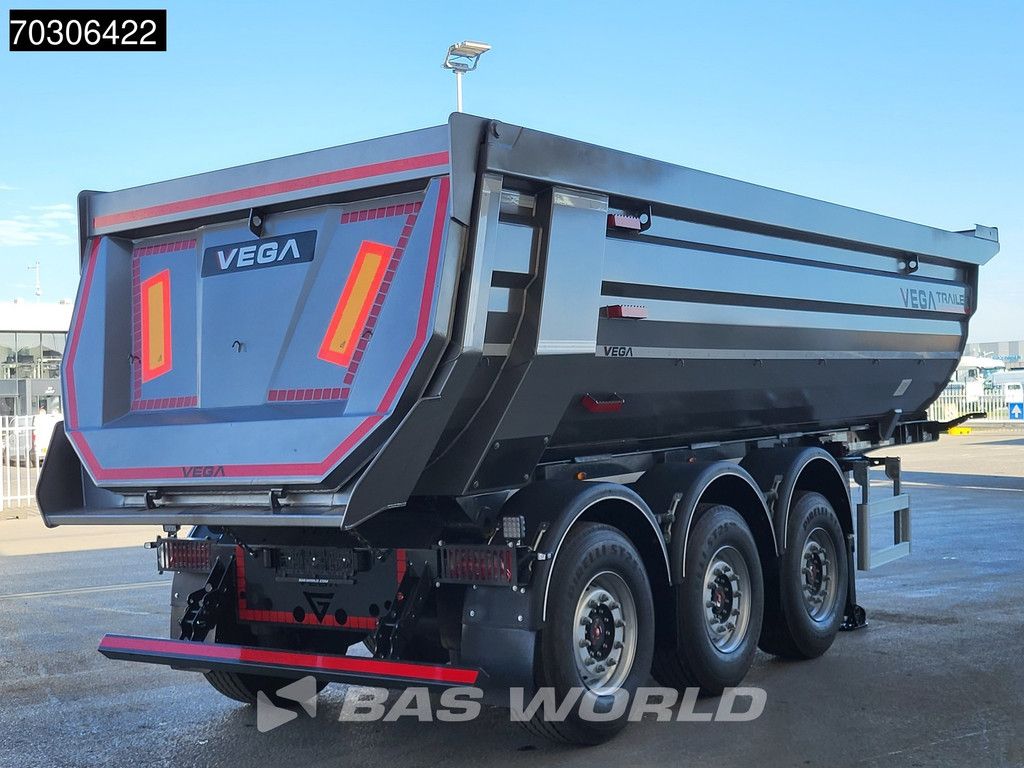 Vega Yan romönk 3 Achsen NEW SAF Lift Axle 24m3