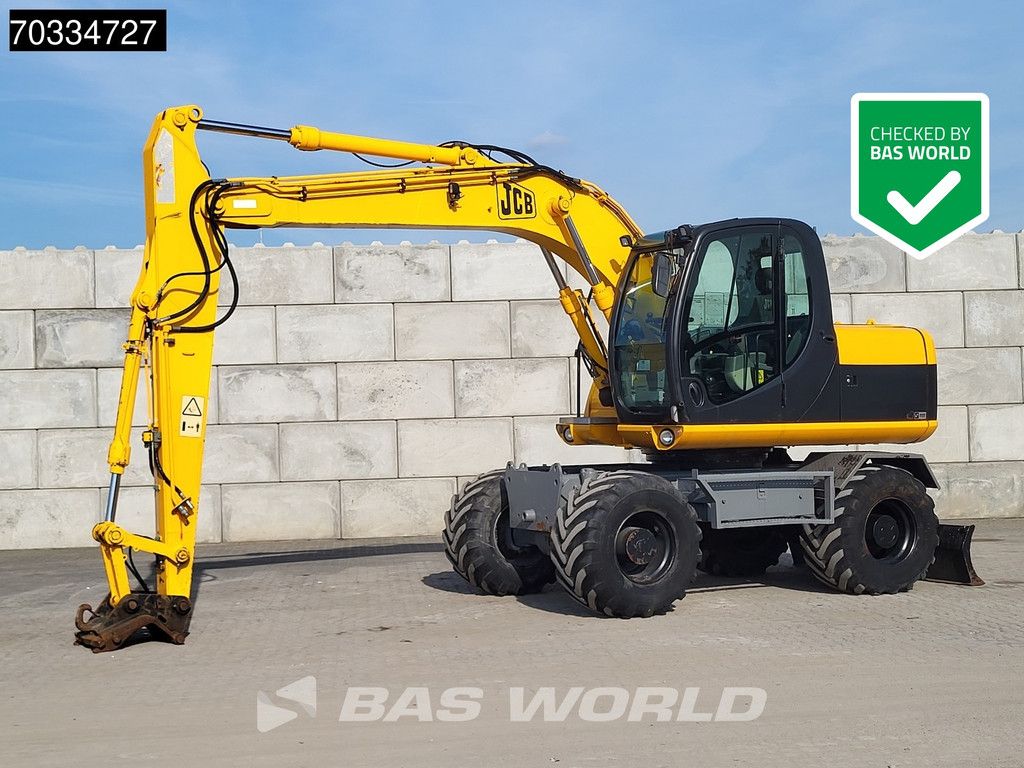 JCB JS145W Dutch Registration