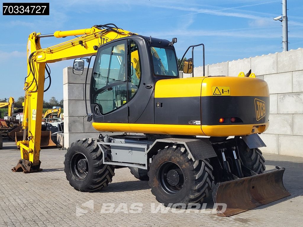 JCB JS145W Dutch Registration