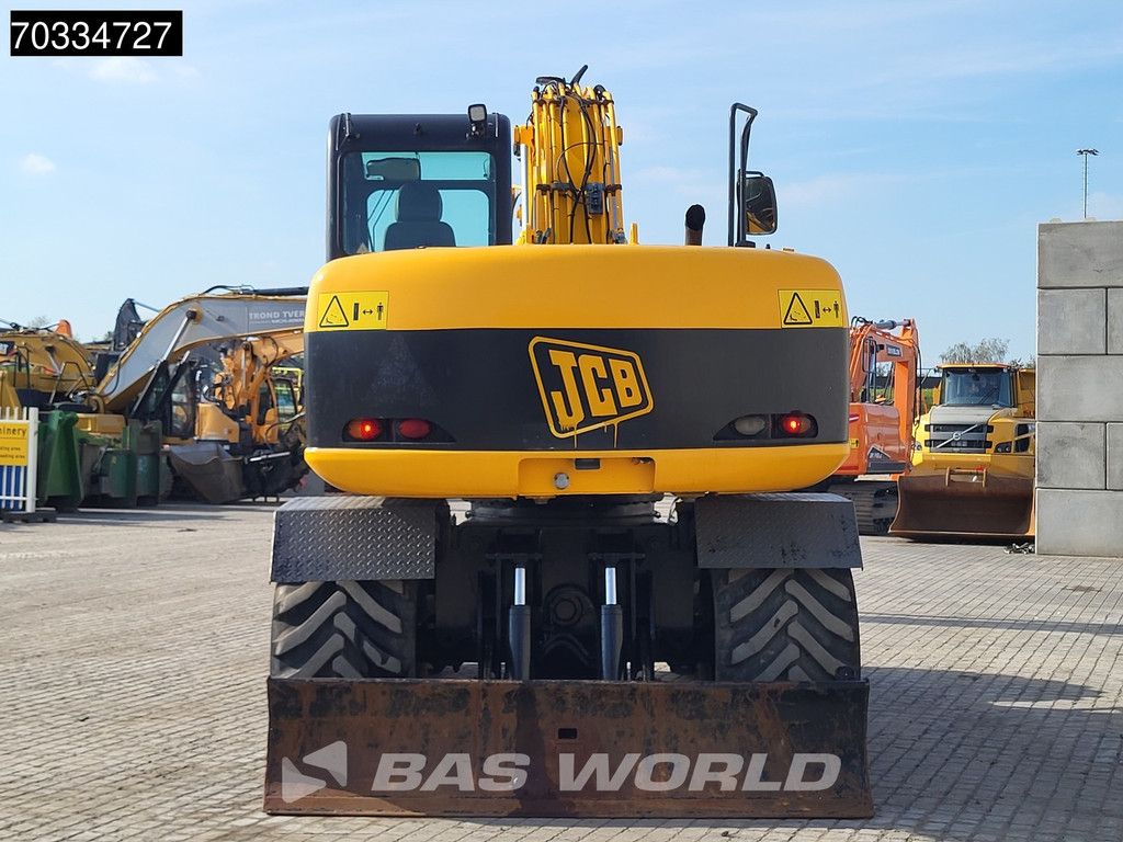 JCB JS145W Dutch Registration