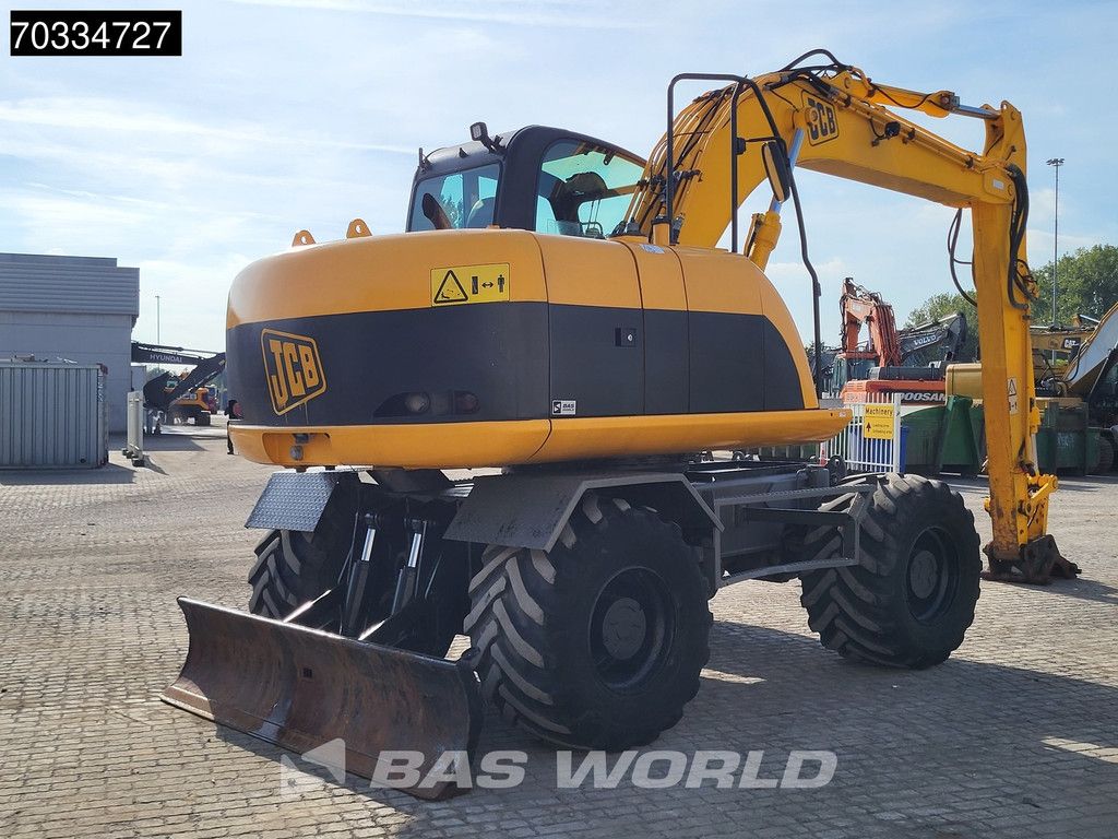JCB JS145W Dutch Registration