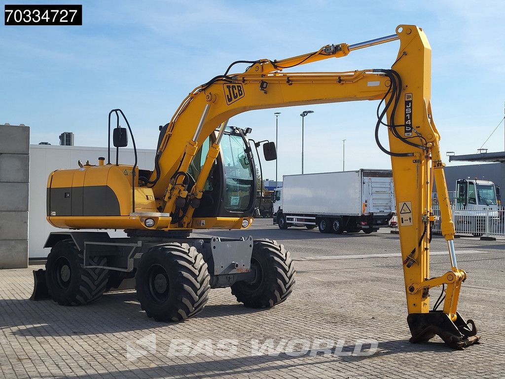JCB JS145W Dutch Registration
