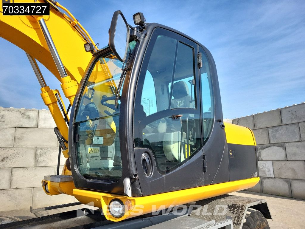 JCB JS145W Dutch Registration