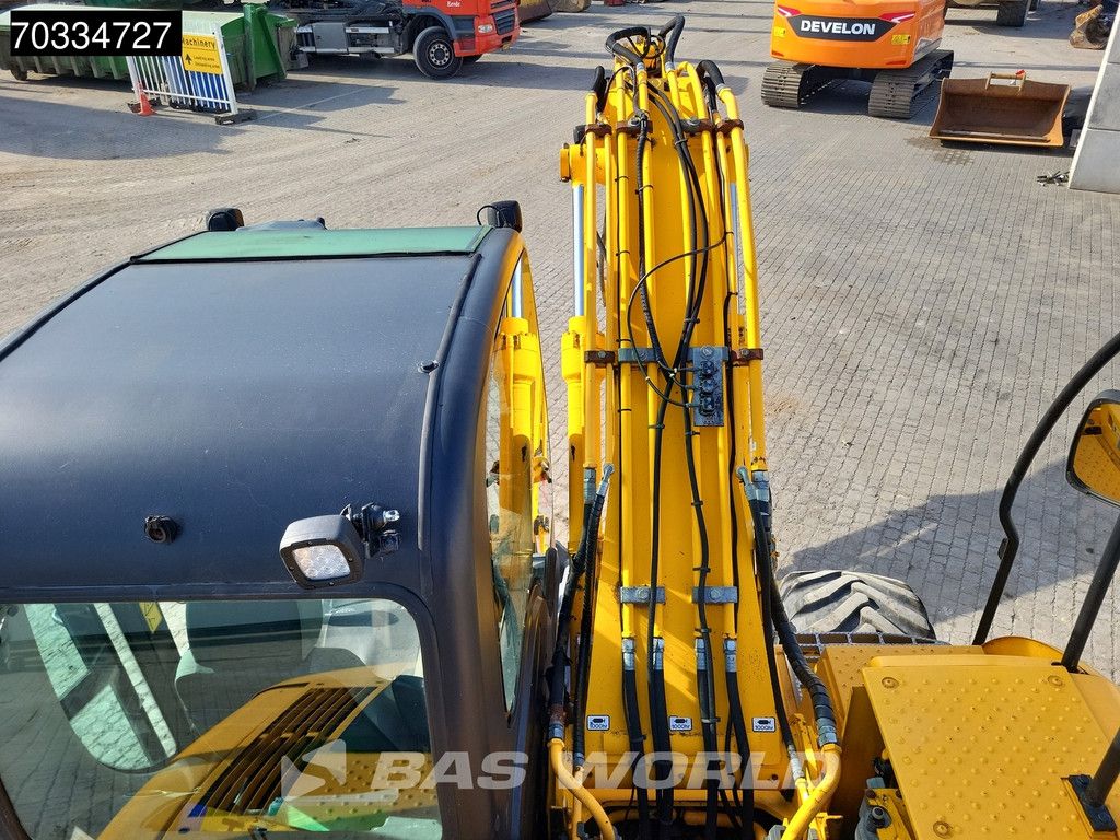 JCB JS145W Dutch Registration