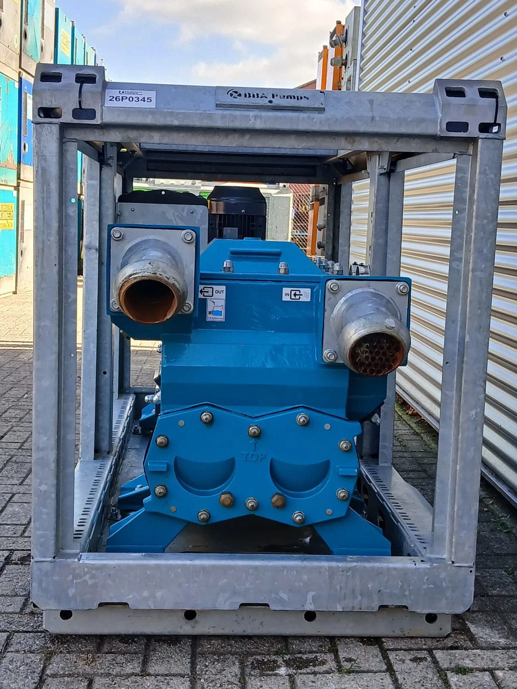 BBA PT150 D185 Self-priming piston pump