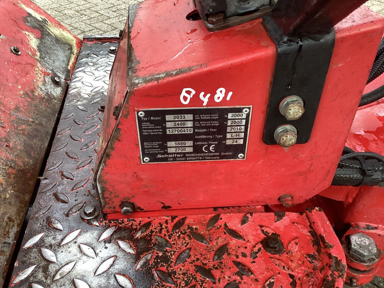 Schaffer 2033 shovel
