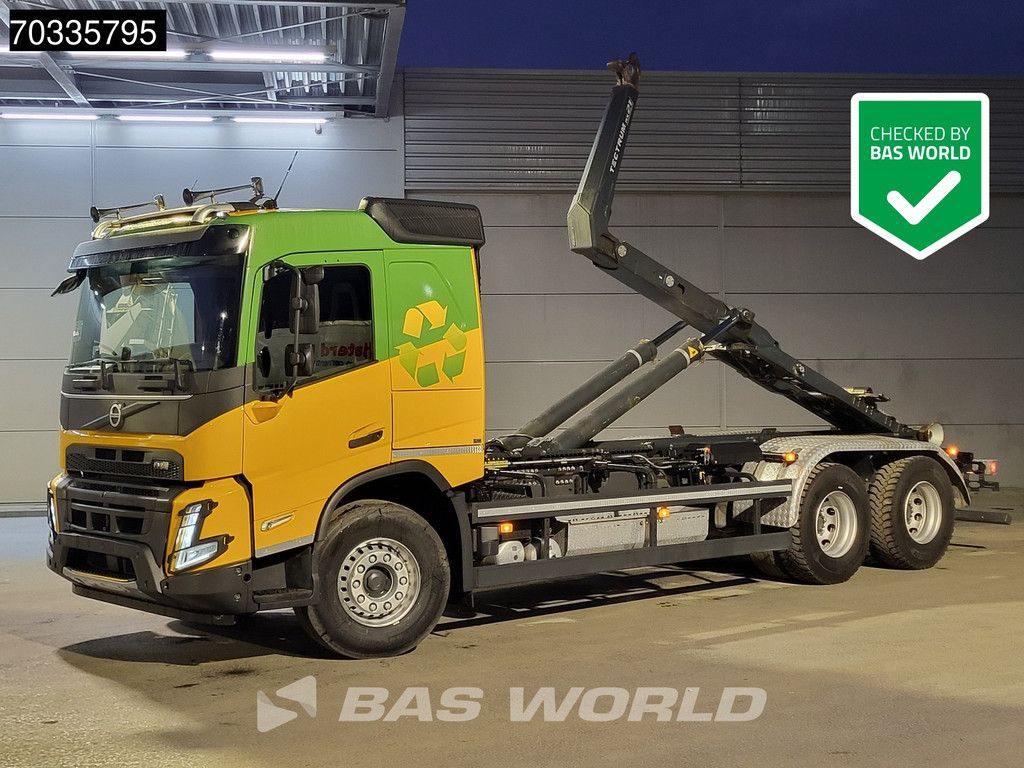 Volvo FMX 500 6X4 Meiller RS21 20 containersystem Automatic VEB+ Airco Euro 6