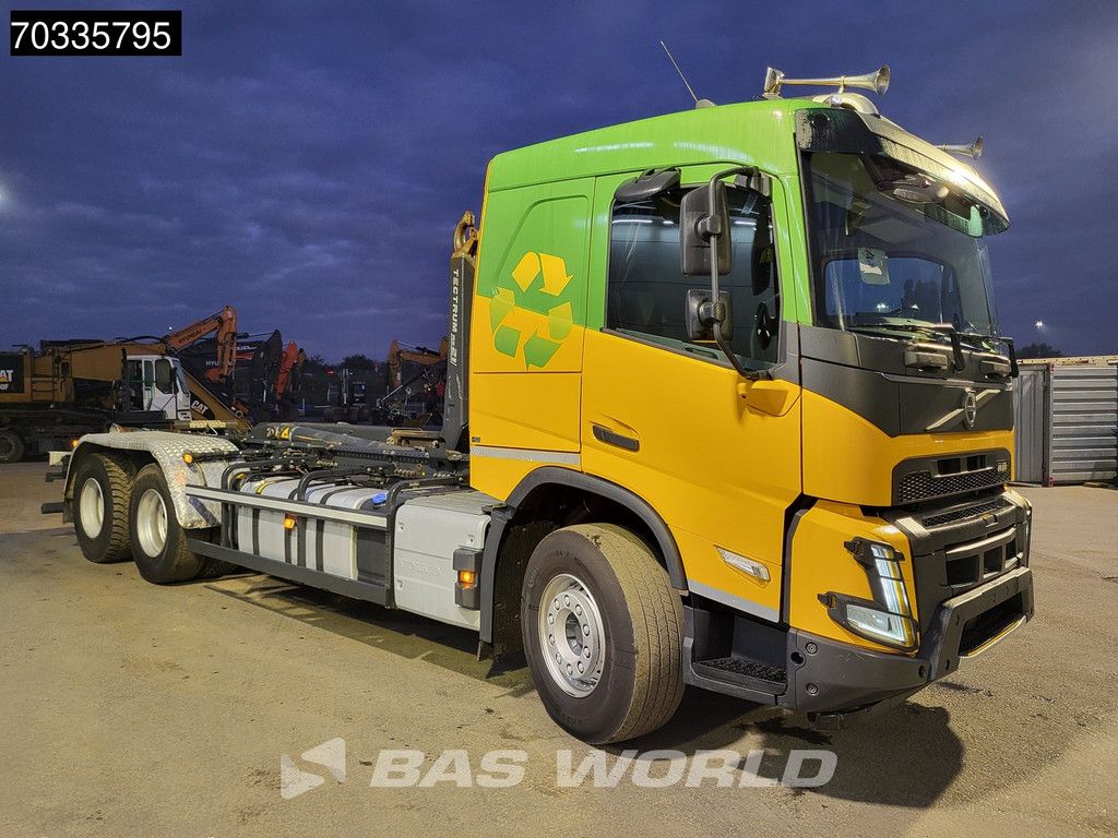 Volvo FMX 500 6X4 Meiller RS21 20 containersystem Automatic VEB+ Airco Euro 6