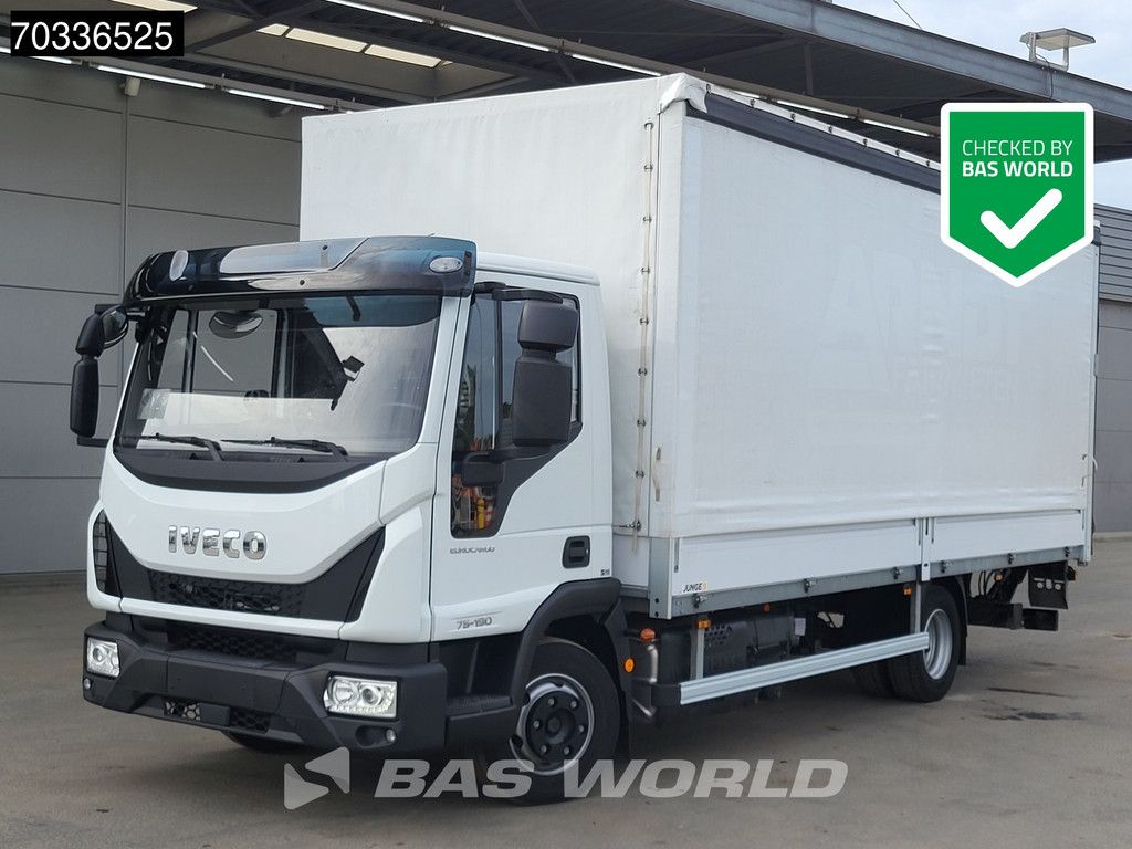 Iveco Eurocargo 75E190 4X2 8tonner 1000kg Tailgate Automatic Airco ACC Euro 6
