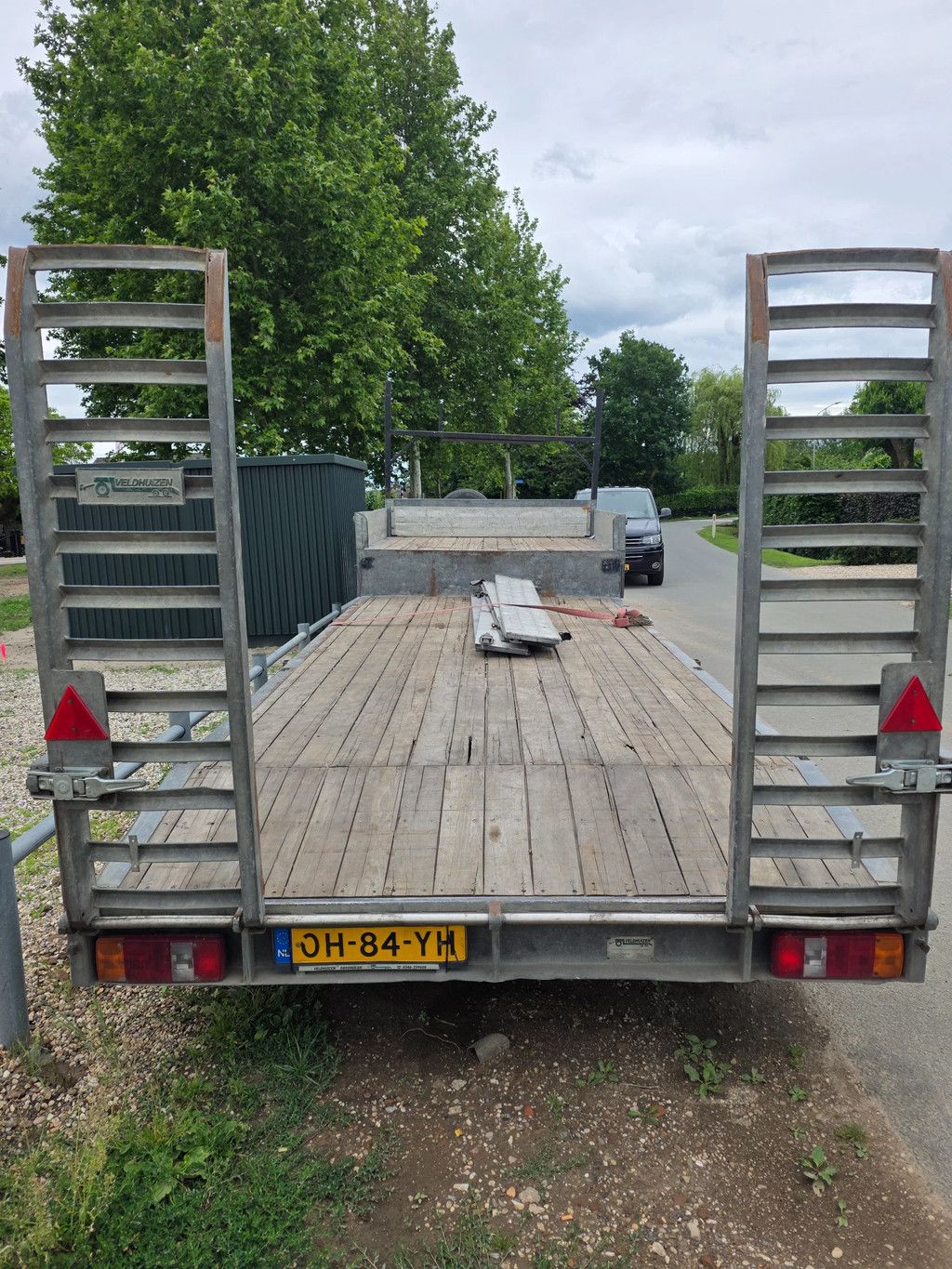 Veldhuizen Be trailer 9 ton machinetransporter