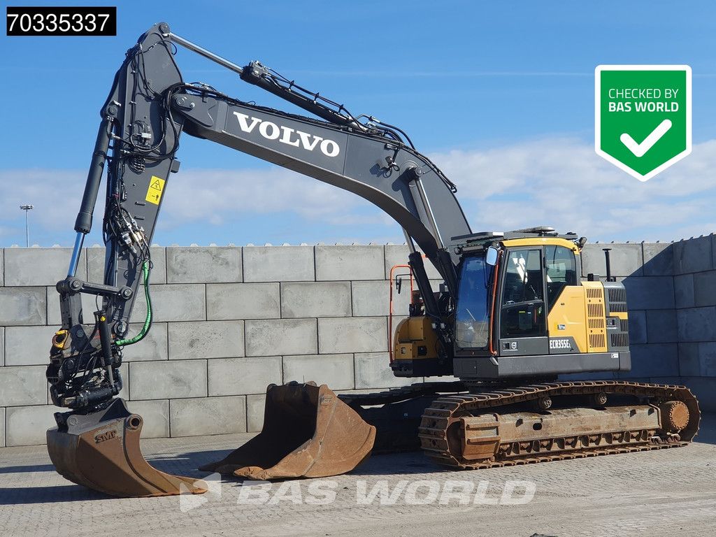 Volvo ECR355 E L GPS - Tiltrotator