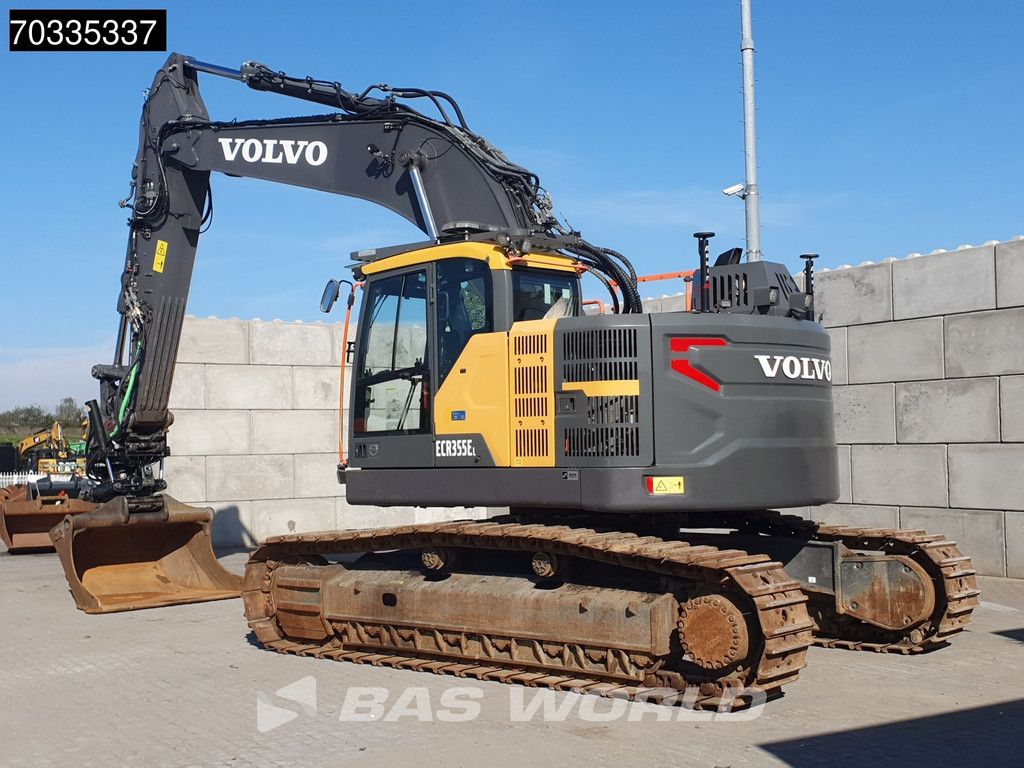 Volvo ECR355 E L GPS - Tiltrotator