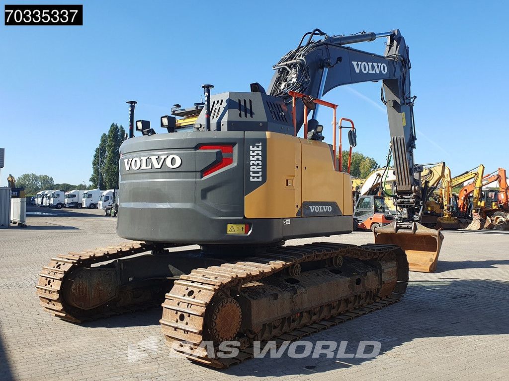 Volvo ECR355 E L GPS - Tiltrotator