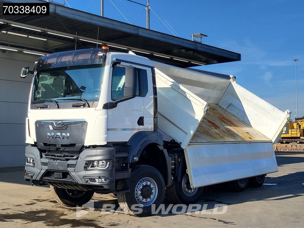 MAN TGS 35.480 8X8 NEW 8x8! 13m3 3-way tipper Steel suspension Big-Axle Automatic Euro 6