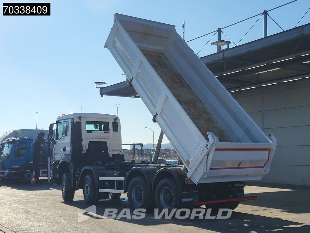 MAN TGS 35.480 8X8 NEW 8x8! 13m3 3-way tipper Steel suspension Big-Axle Automatic Euro 6
