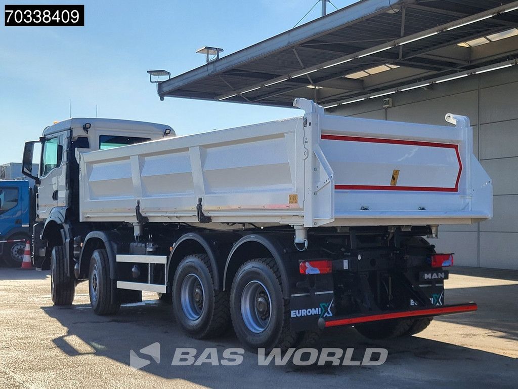 MAN TGS 35.480 8X8 NEW 8x8! 13m3 3-way tipper Steel suspension Big-Axle Automatic Euro 6