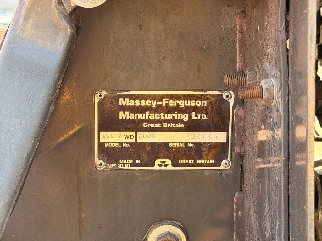 Massey Ferguson 390 4WD Tractor