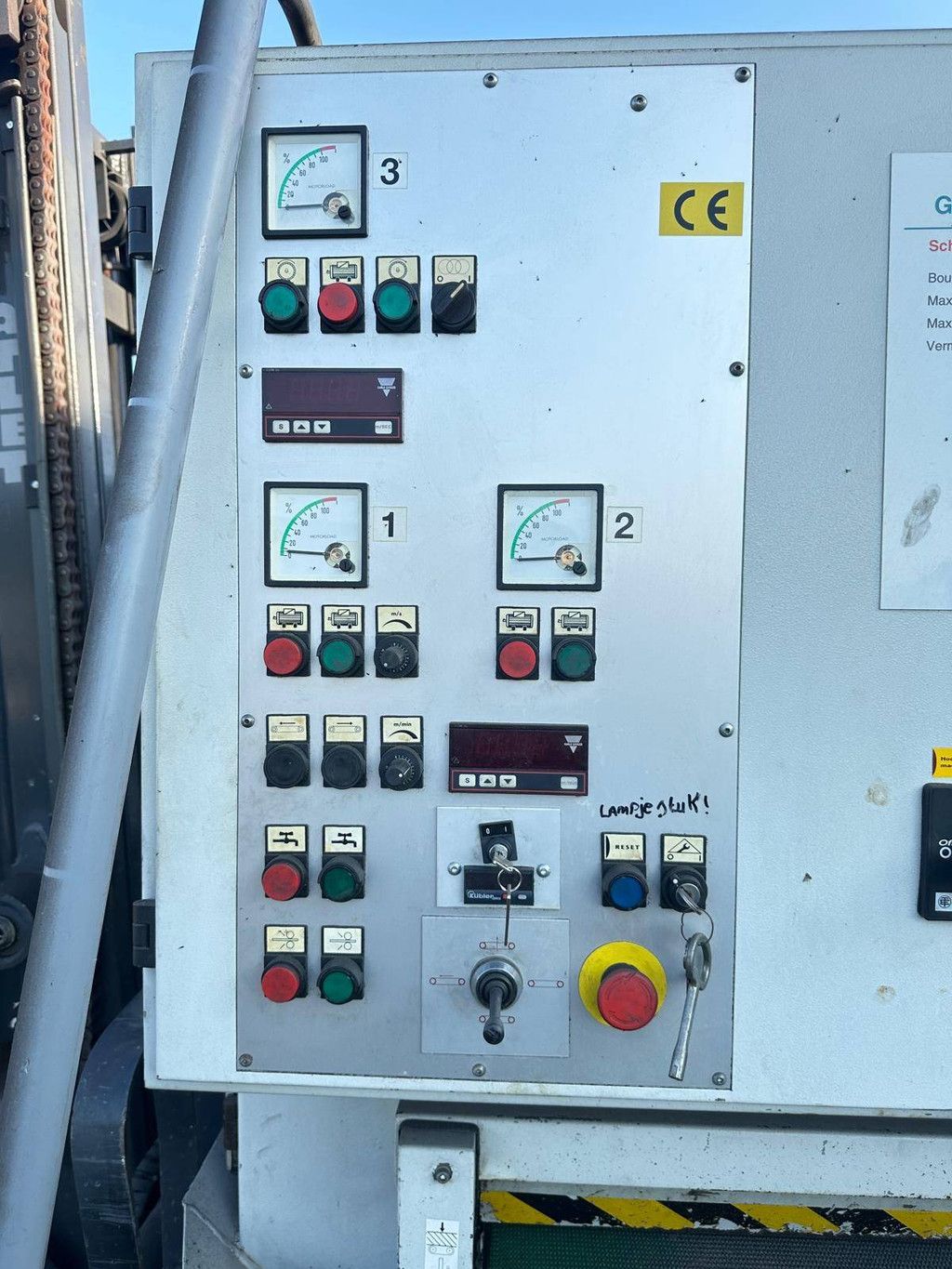 Grindmaster 2000 Elektrischer Breitbandschleifer 45 kW 1999