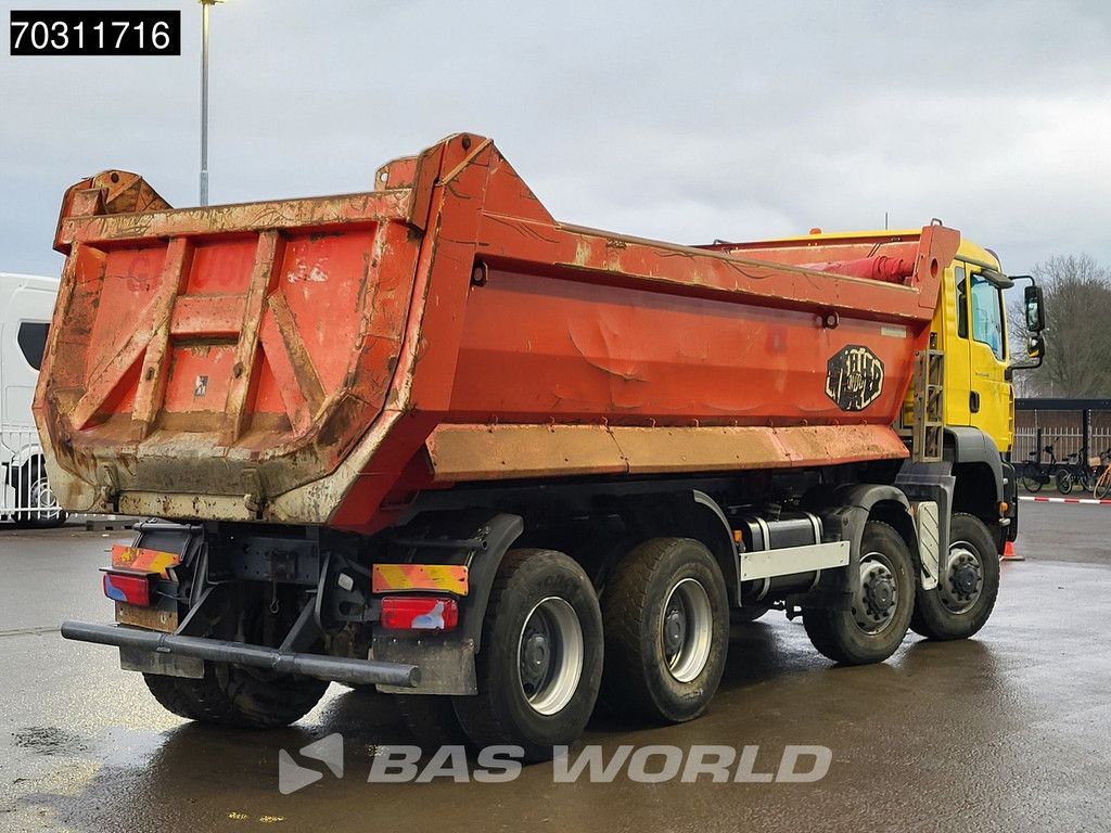MAN TGA TGA 41.440 8X8 8x8 18m3 Meiller tipper Steelsuspension Big-Axle Manual Euro 4
