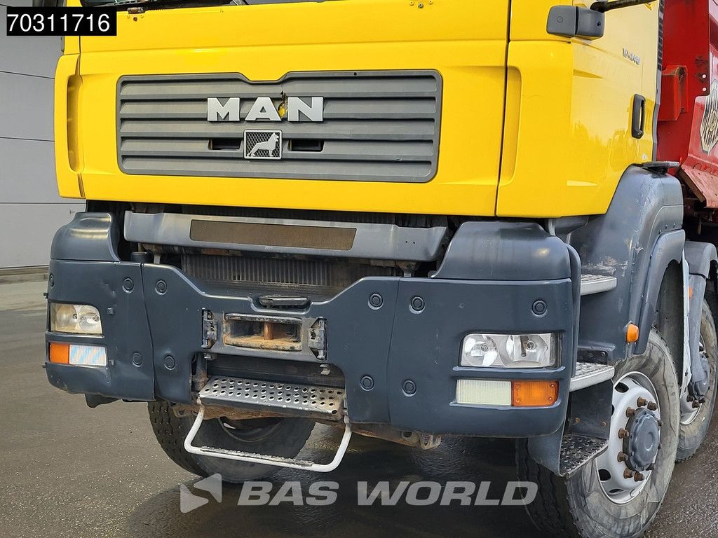 MAN TGA TGA 41.440 8X8 8x8 18m3 Meiller tipper Steelsuspension Big-Axle Manual Euro 4