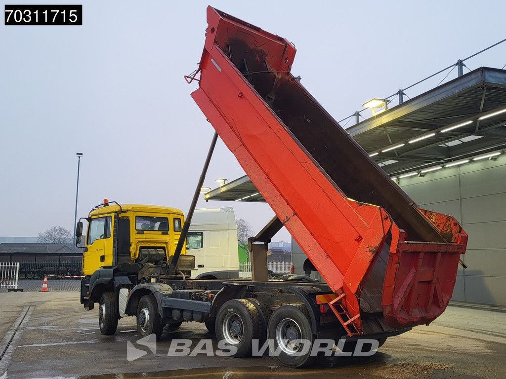 MAN TGA TGA 41.440 8X8 18m3 Meiller Tipper Steelsuspension 8x8 Big-Axle Manual Euro 4