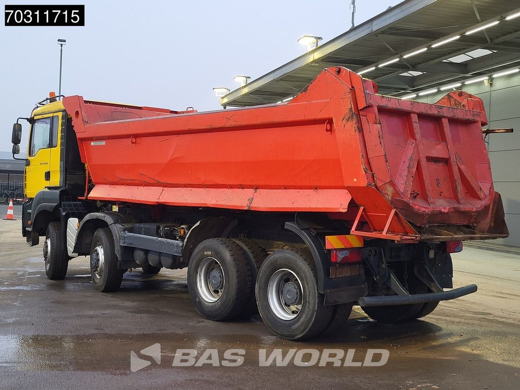 MAN TGA TGA 41.440 8X8 18m3 Meiller Tipper Steelsuspension 8x8 Big-Axle Manual Euro 4