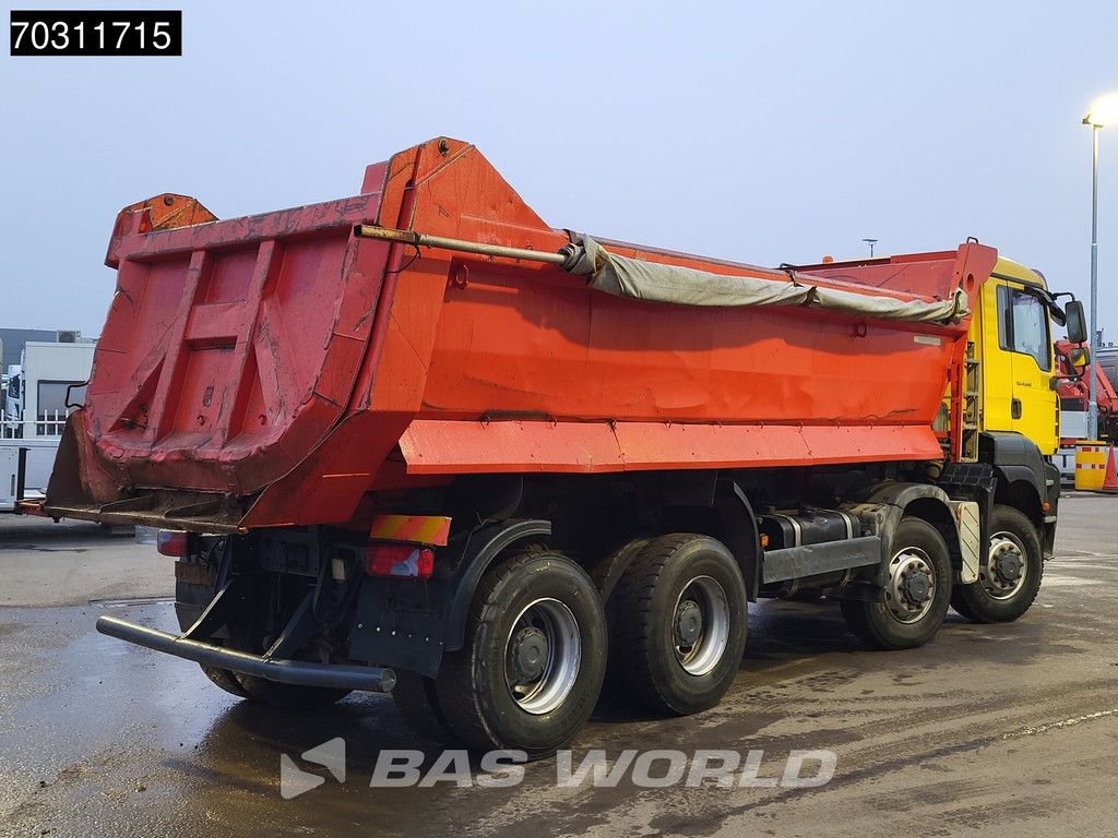 MAN TGA TGA 41.440 8X8 18m3 Meiller Tipper Steelsuspension 8x8 Big-Axle Manual Euro 4