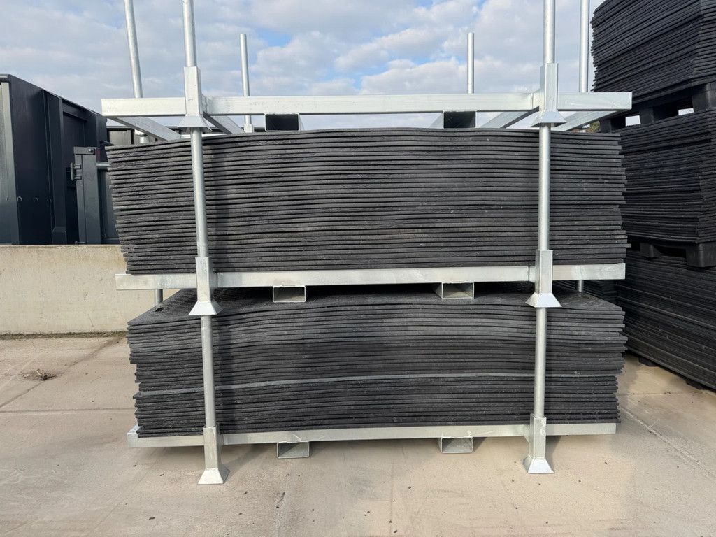 Sidalco Stapelbox + rijplaten 30st 240x120x1,5cm