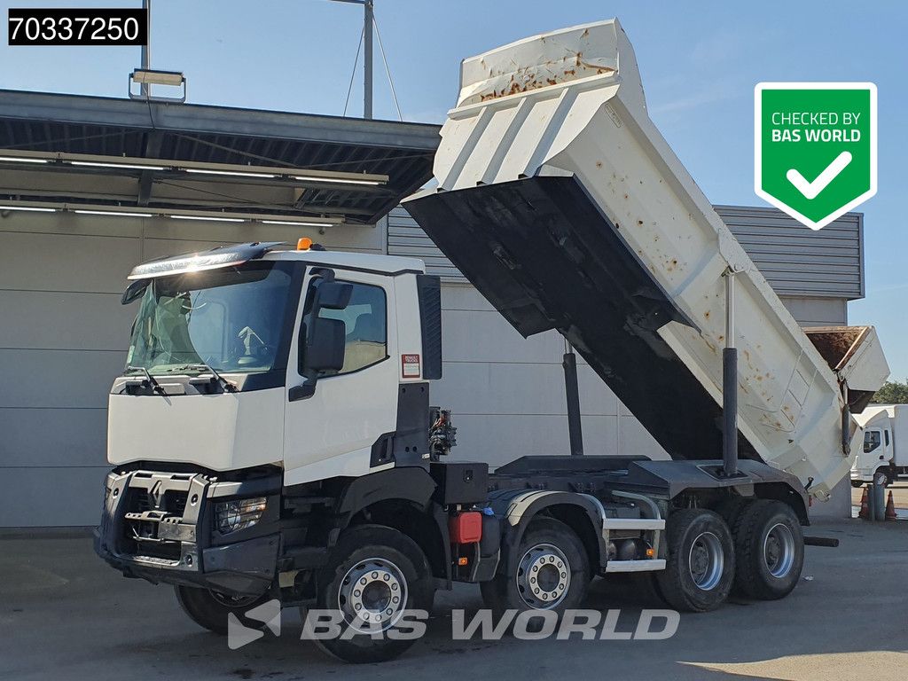 Renault K 520 8X4 18m3 tipper Full Steel Big-Axle Retarder Automatic Euro 6
