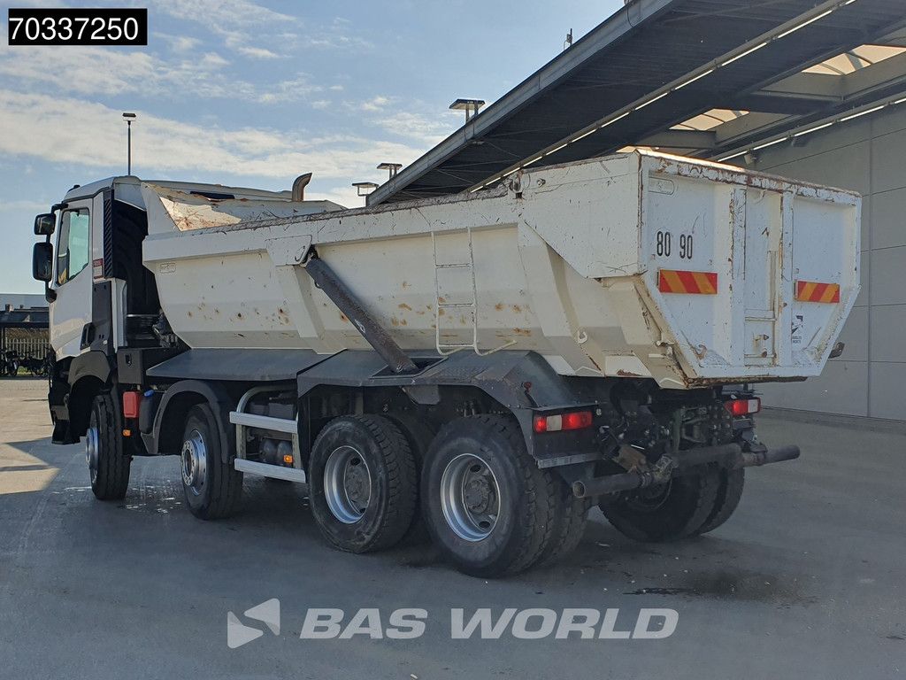 Renault K 520 8X4 18m3 tipper Full Steel Big-Axle Retarder Automatic Euro 6