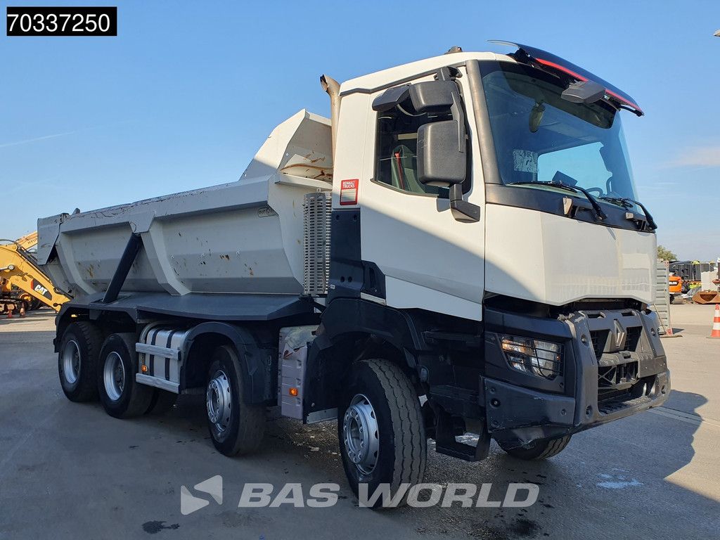 Renault K 520 8X4 18m3 tipper Full Steel Big-Axle Retarder Automatic Euro 6
