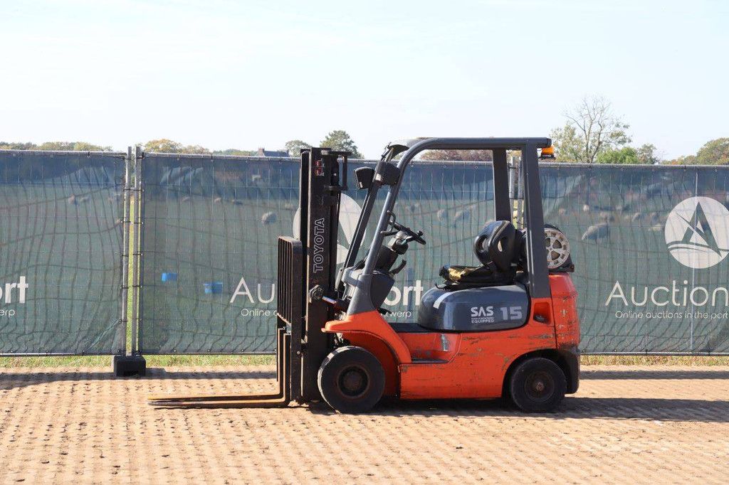Forklift Toyota 42-7FGF15 LPG 1500kg 3.0m 1999