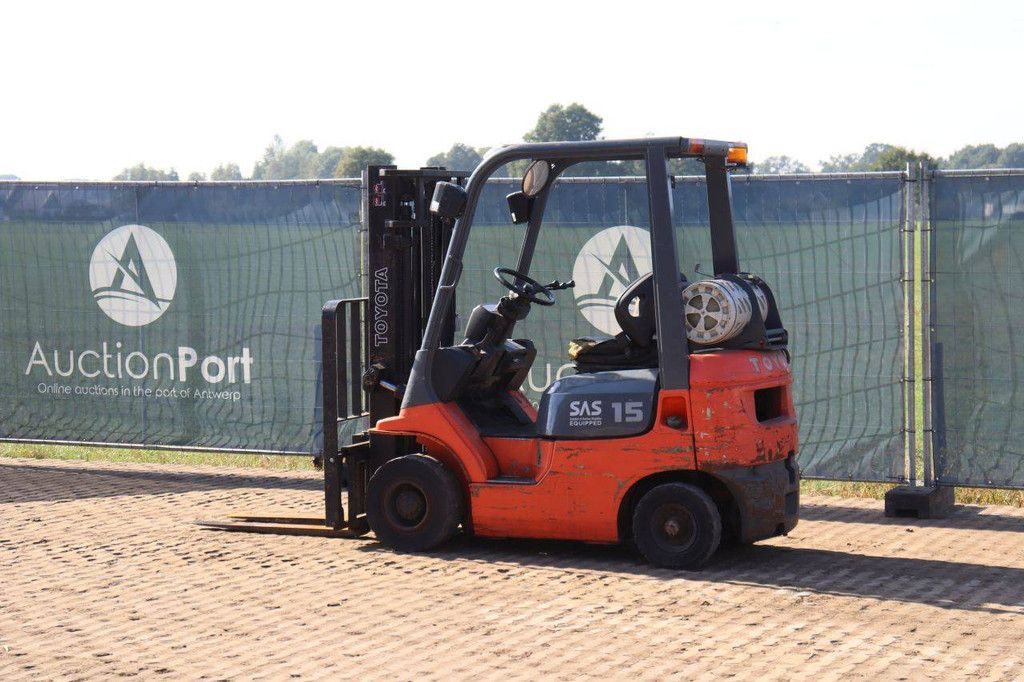 Forklift Toyota 42-7FGF15 LPG 1500kg 3.0m 1999